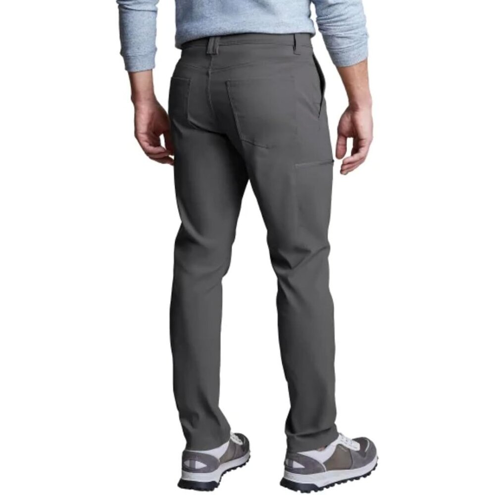Copper & Oak Supply Co. NWT Men's Straight Fit Stretch Tech Pant, 36x30 Gray - Picture 3 of 6